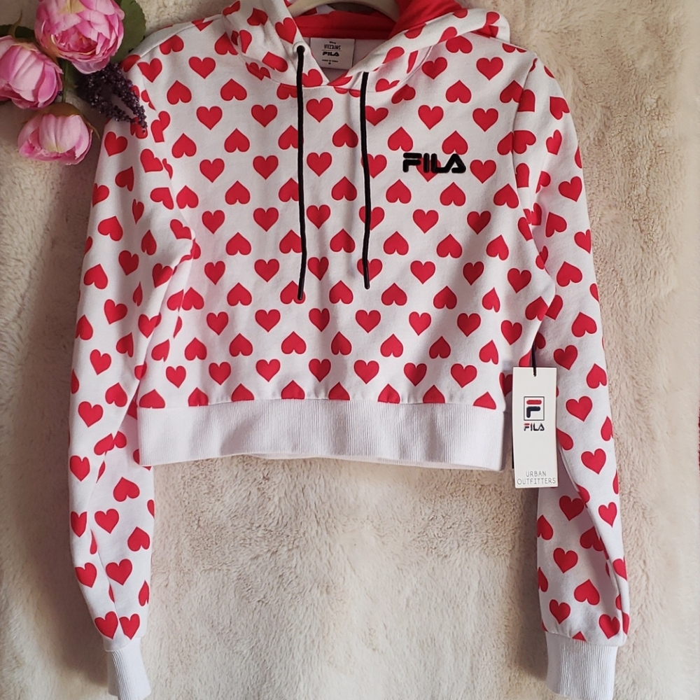 Filas Disney Villians UO Heart Print Sweaterhoodie